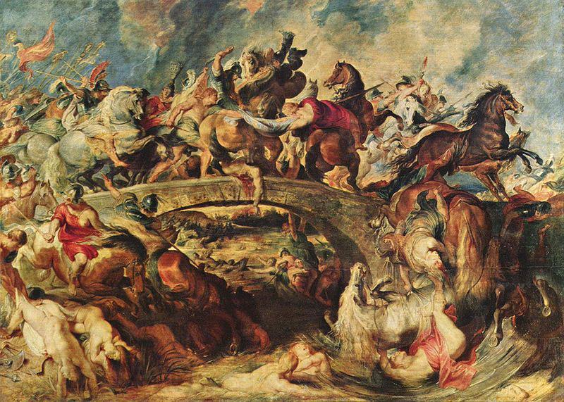 Peter Paul Rubens Amazonenschlacht Spain oil painting art